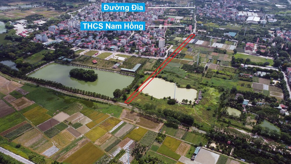 Bản đồ quy hoạch Xã Nam Hồng, Đông Anh, Hà Nội| Kế hoạch sử dụng đất