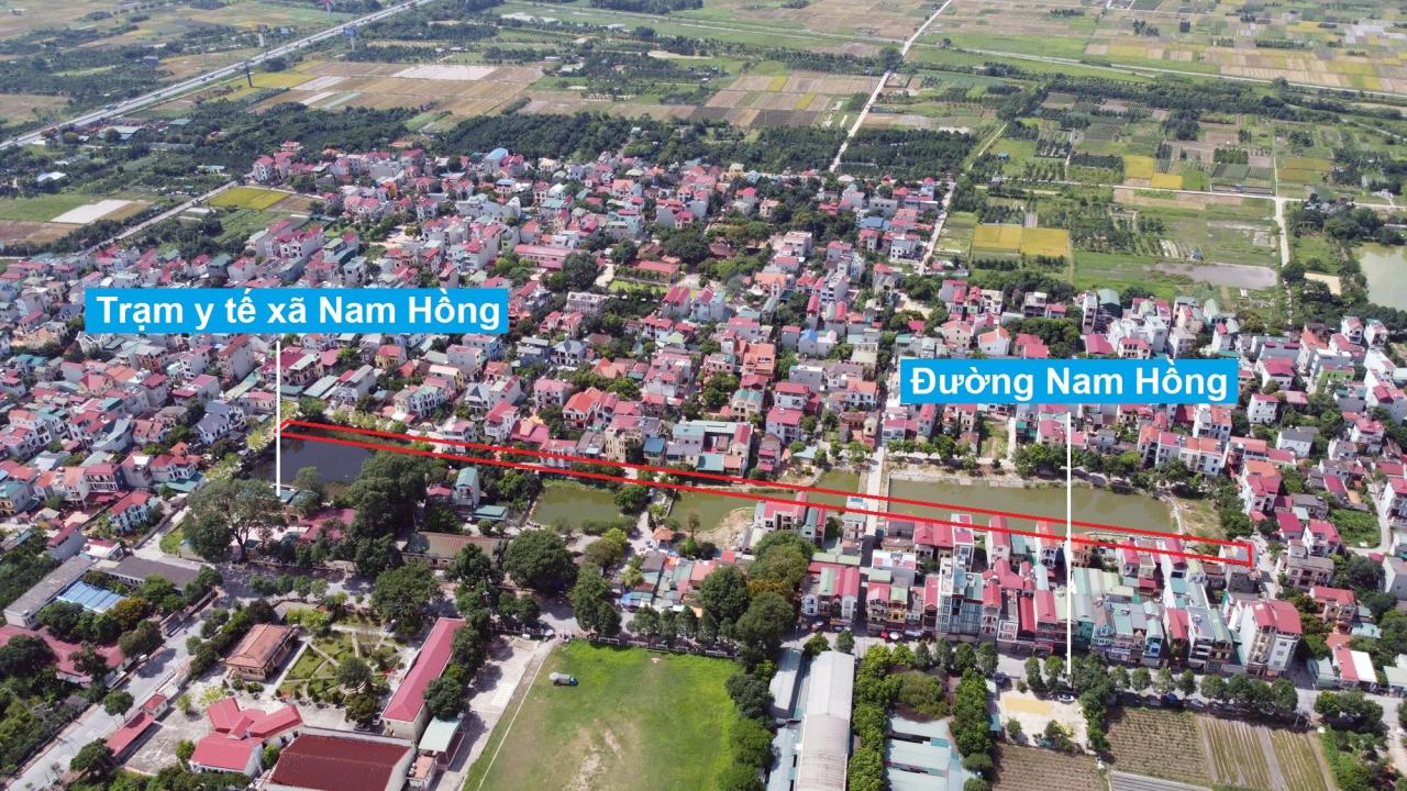 Bản đồ quy hoạch Xã Nam Hồng, Đông Anh, Hà Nội| Kế hoạch sử dụng đất