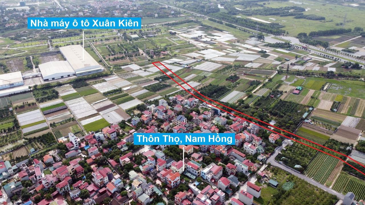 Bản đồ quy hoạch Xã Nam Hồng, Đông Anh, Hà Nội| Kế hoạch sử dụng đất