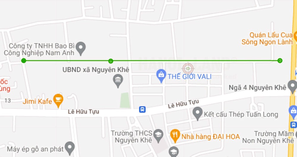 Bản đồ quy hoạch Xã Nguyên Khê, Đông Anh, Hà Nội| Kế hoạch sử dụng đất