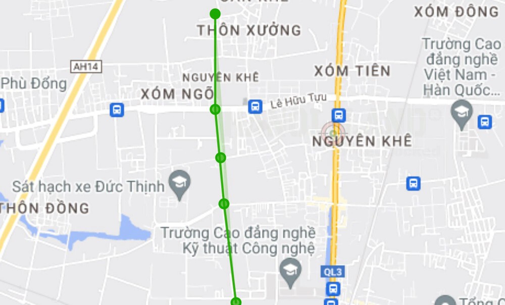 Bản đồ quy hoạch Xã Nguyên Khê, Đông Anh, Hà Nội| Kế hoạch sử dụng đất