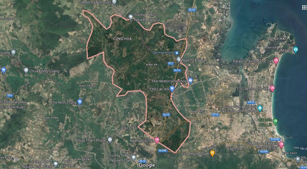 Bản đồ quy hoạch xã Ninh An, Ninh Hòa, Khánh Hòa giai đoạn 2024 - 2030 Bản đồ quy hoạch xã Ninh An, Ninh Hòa, Khánh Hòa giai đoạn 2024 - 2030