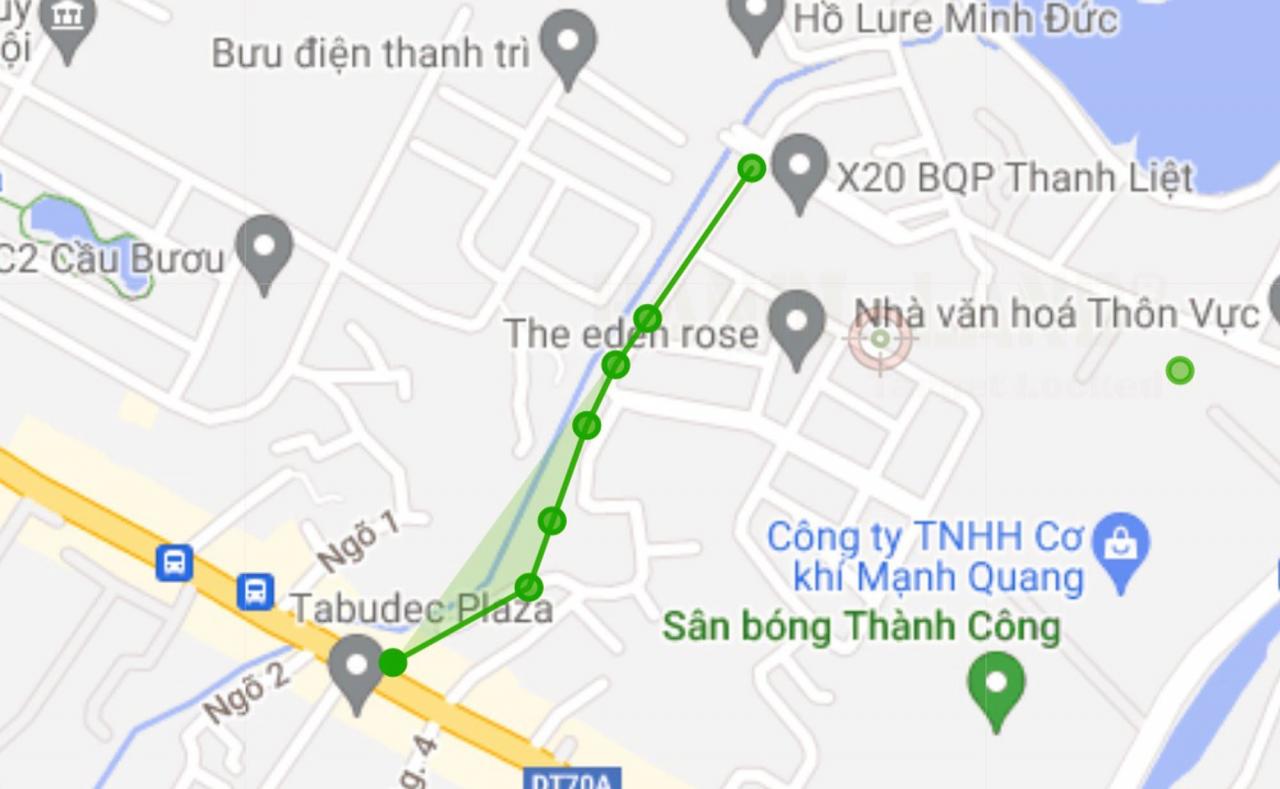 Bản đồ quy hoạch Xã Thanh Liệt, Thanh Trì, Hà Nội| Kế hoạch sử dụng đất