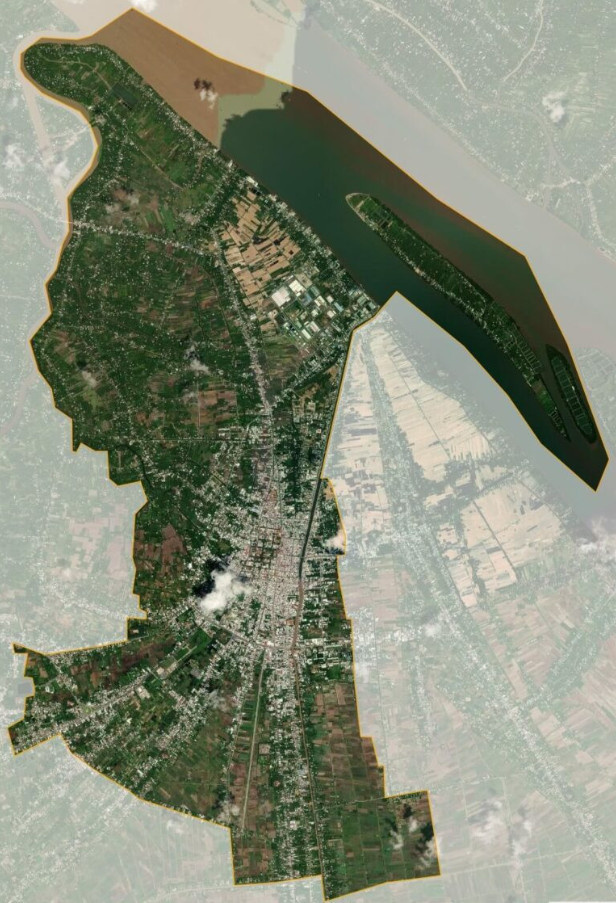 Bản đồ vệ tinh TP Trà Vinh