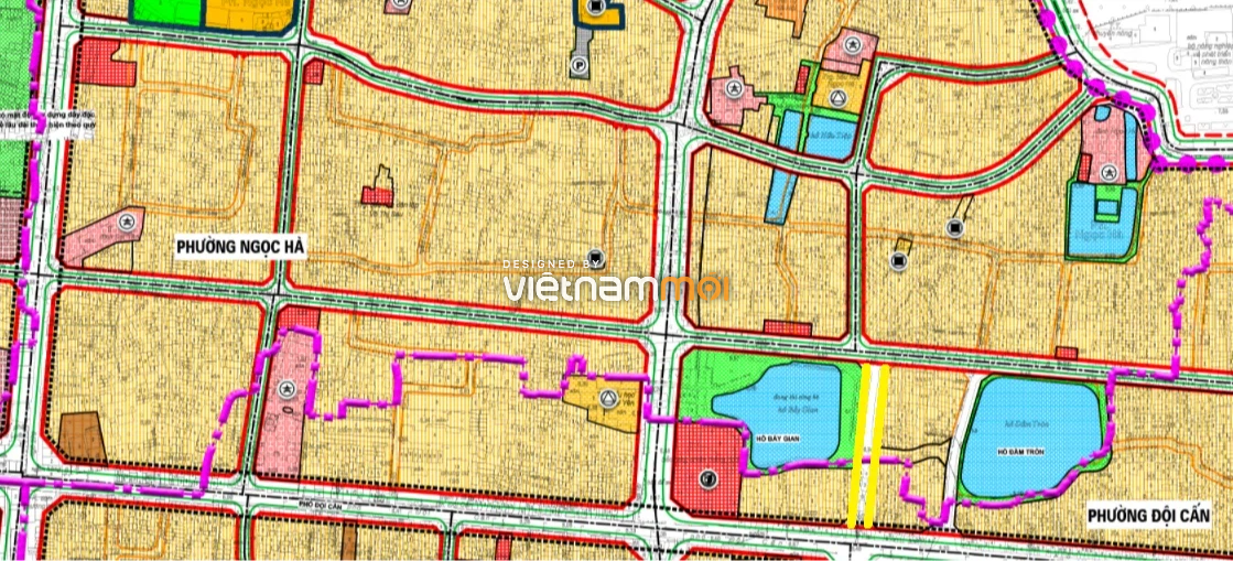 Đường Sẽ Mở ở Phường Ngọc Hà, Ba Đình, Hà Nội | Meey Map