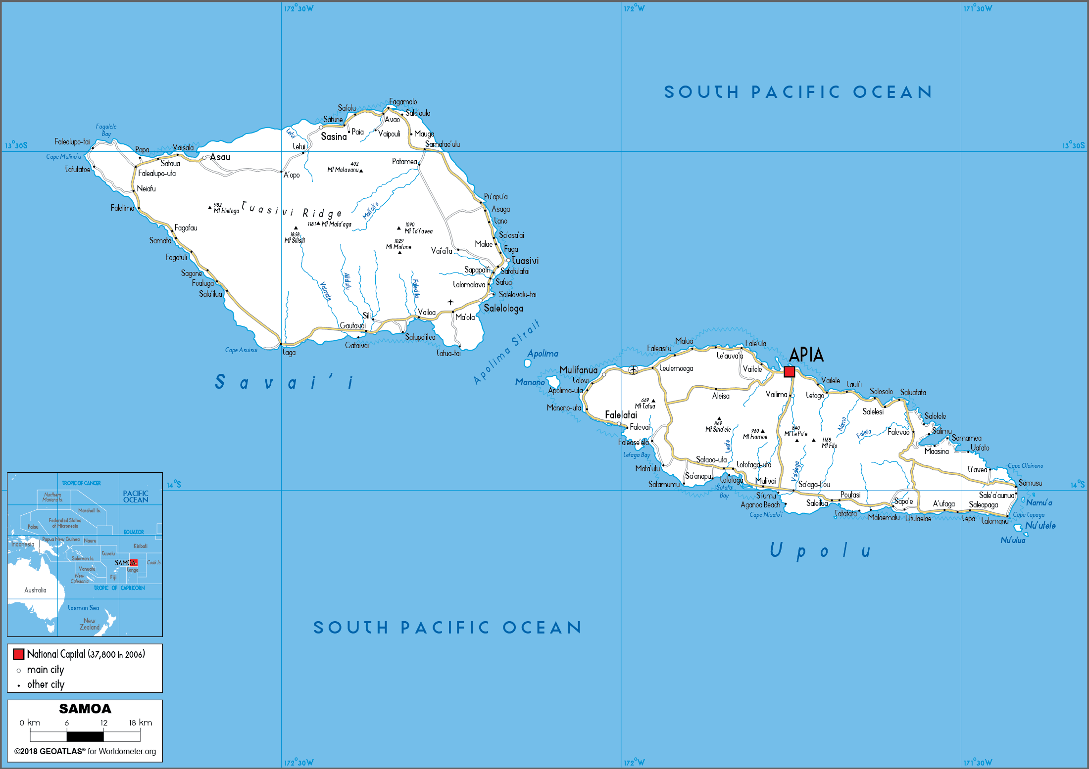cap nhat 2024 ban do dat nuoc samoa samoa map phong to nam 2023 73228 7