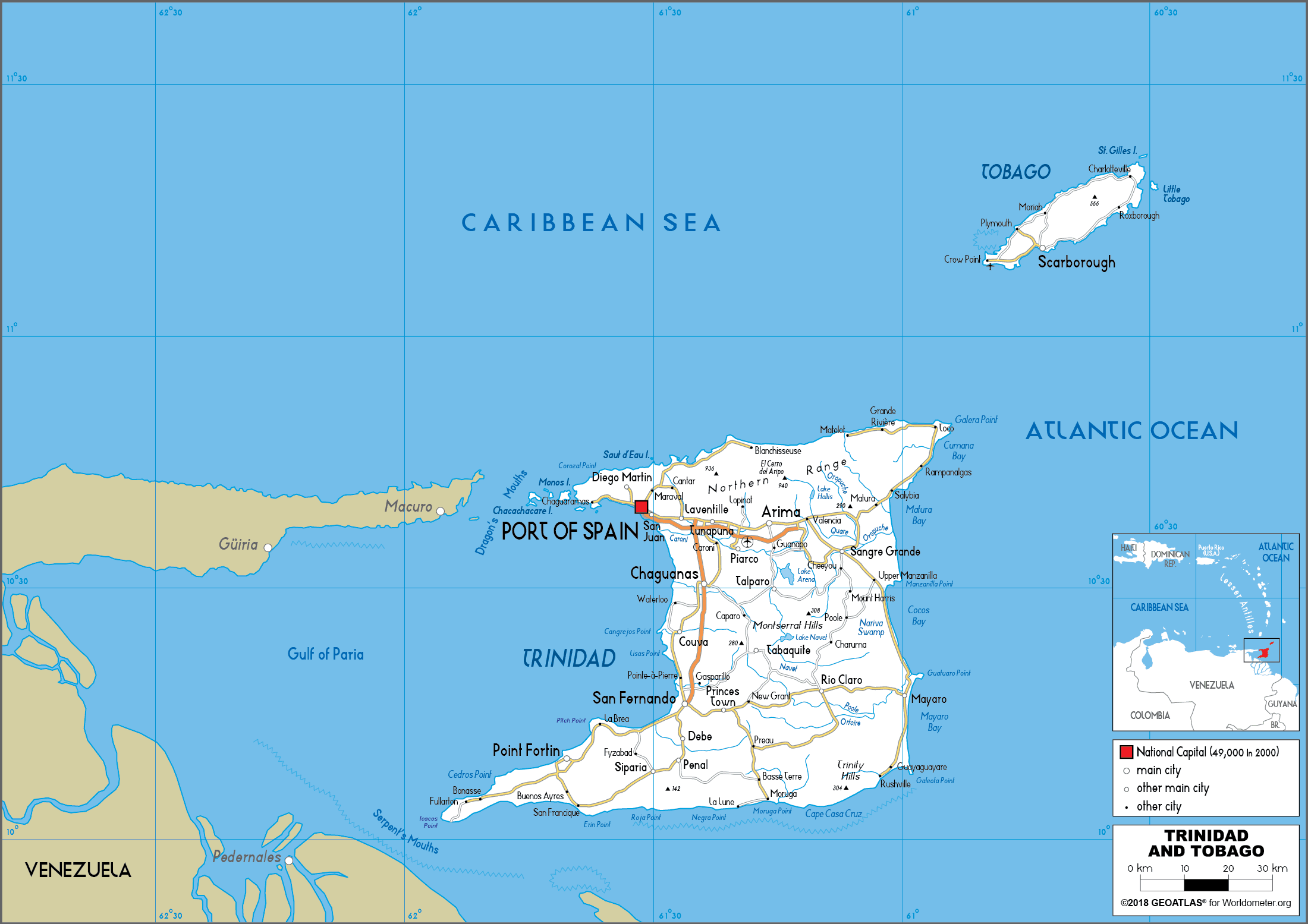 cap nhat 2024 ban do dat nuoc trinidad va tobago trinidad and tobago map nam 2023 73207 7