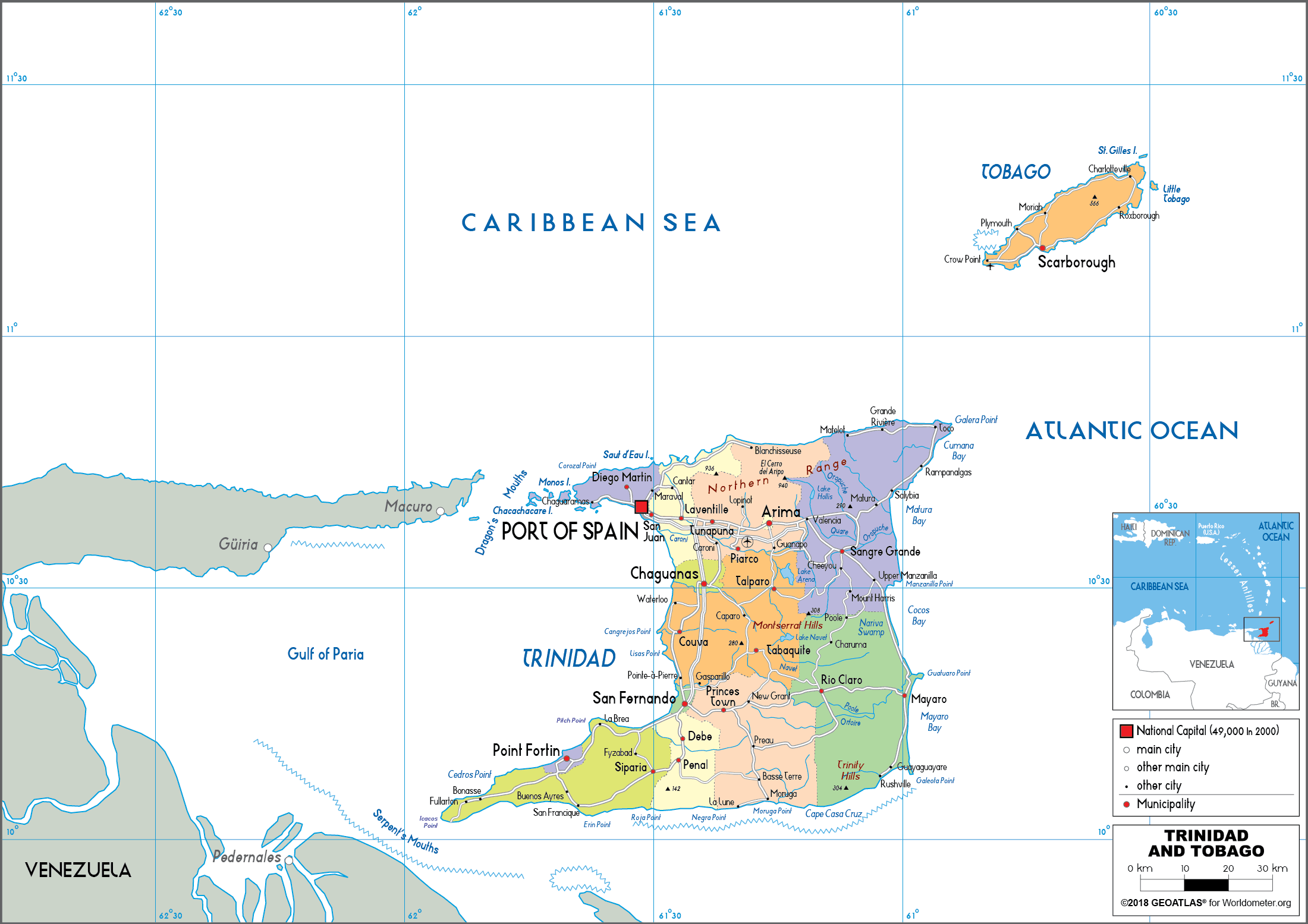 cap nhat 2024 ban do dat nuoc trinidad va tobago trinidad and tobago map nam 2023 73207 8