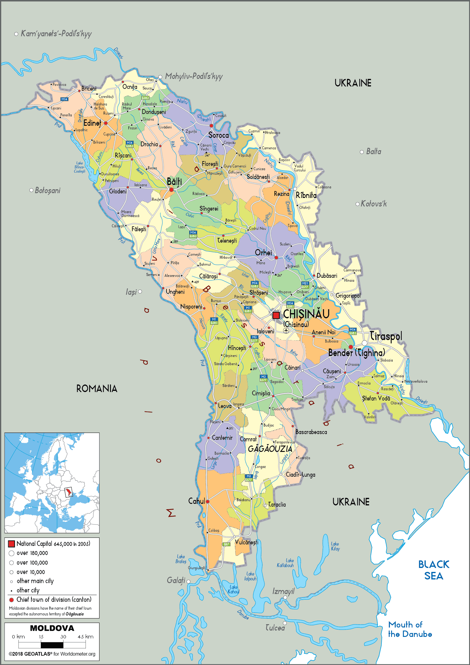 cap nhat 2024 ban do hanh chinh dat nuoc moldova moldova map phong to nam 2023 73252 9