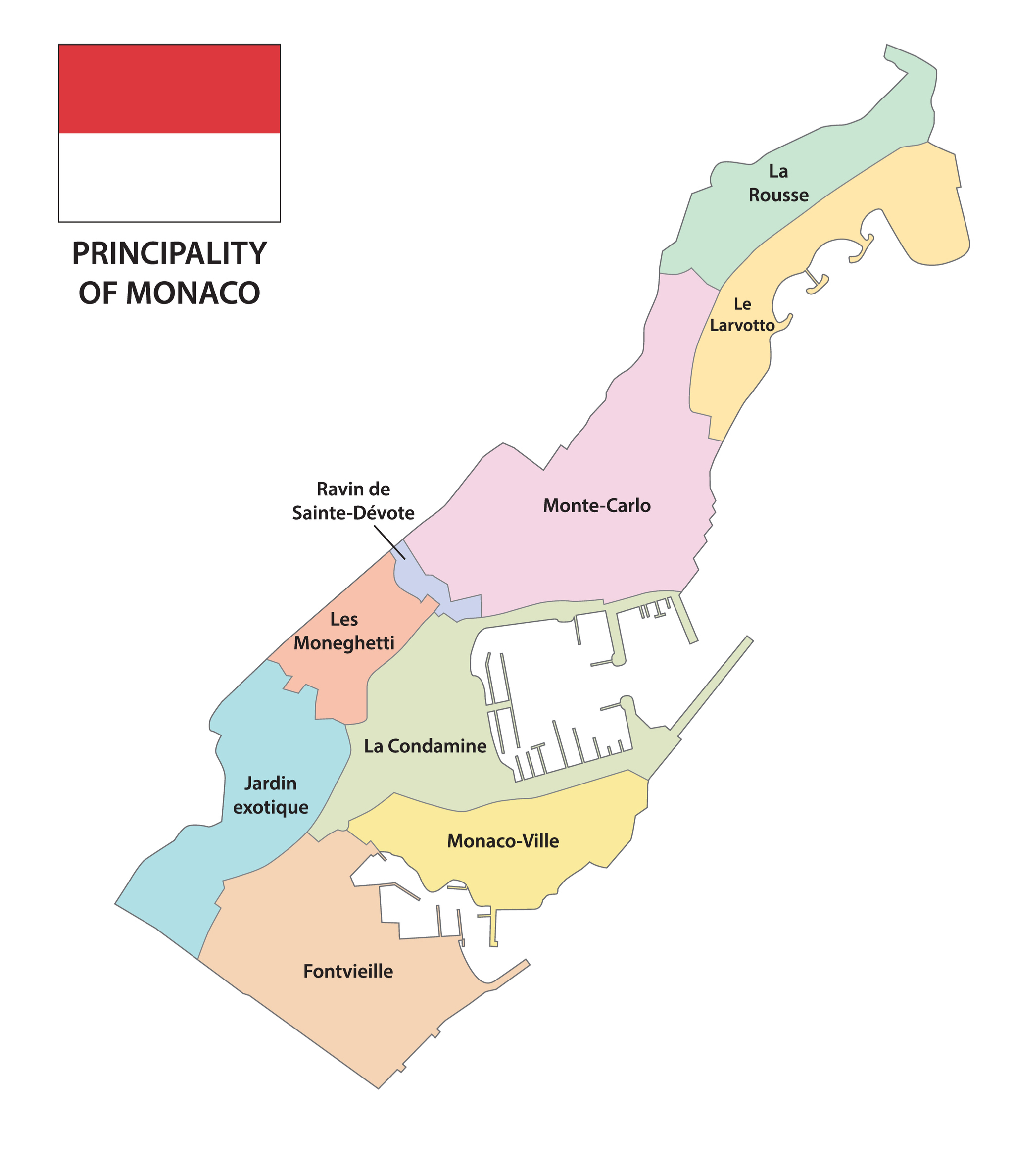 cap nhat 2024 ban do hanh chinh dat nuoc monaco monaco map phong to nam 2023 73250 6