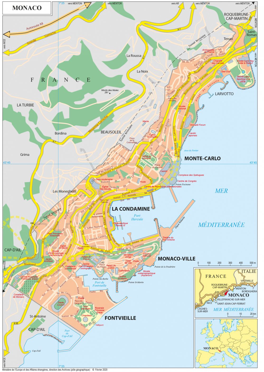 cap nhat 2024 ban do hanh chinh dat nuoc monaco monaco map phong to nam 2023 73250 8