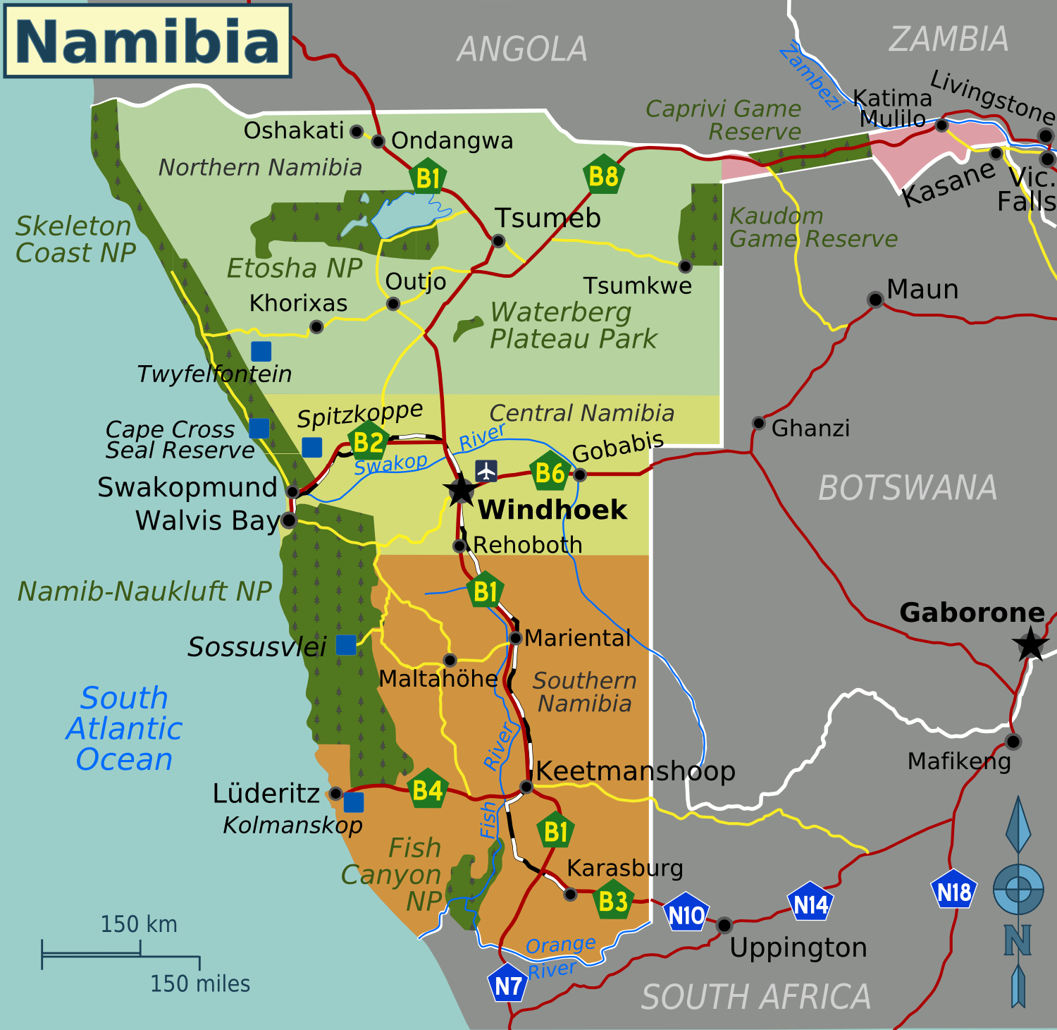 cap nhat 2024 ban do hanh chinh dat nuoc namibia namibia map phong to nam 2023 73244 4