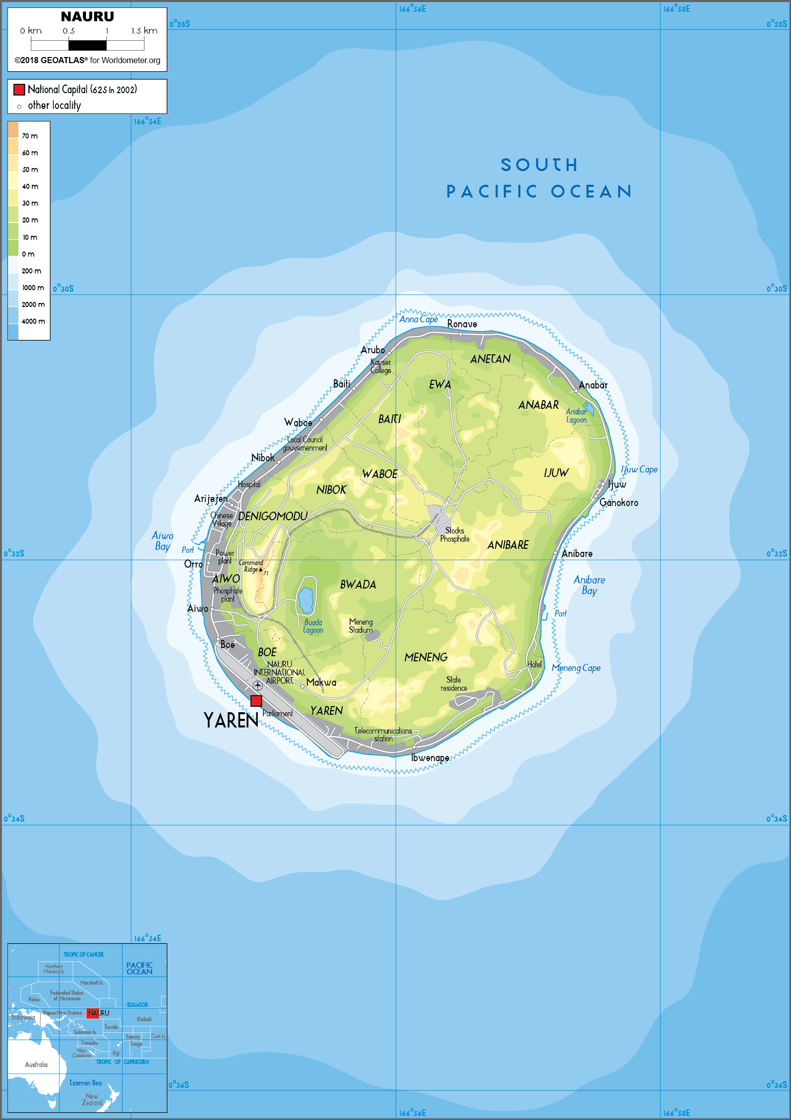 cap nhat 2024 ban do hanh chinh dat nuoc nauru nauru map phong to nam 2023 73240 4