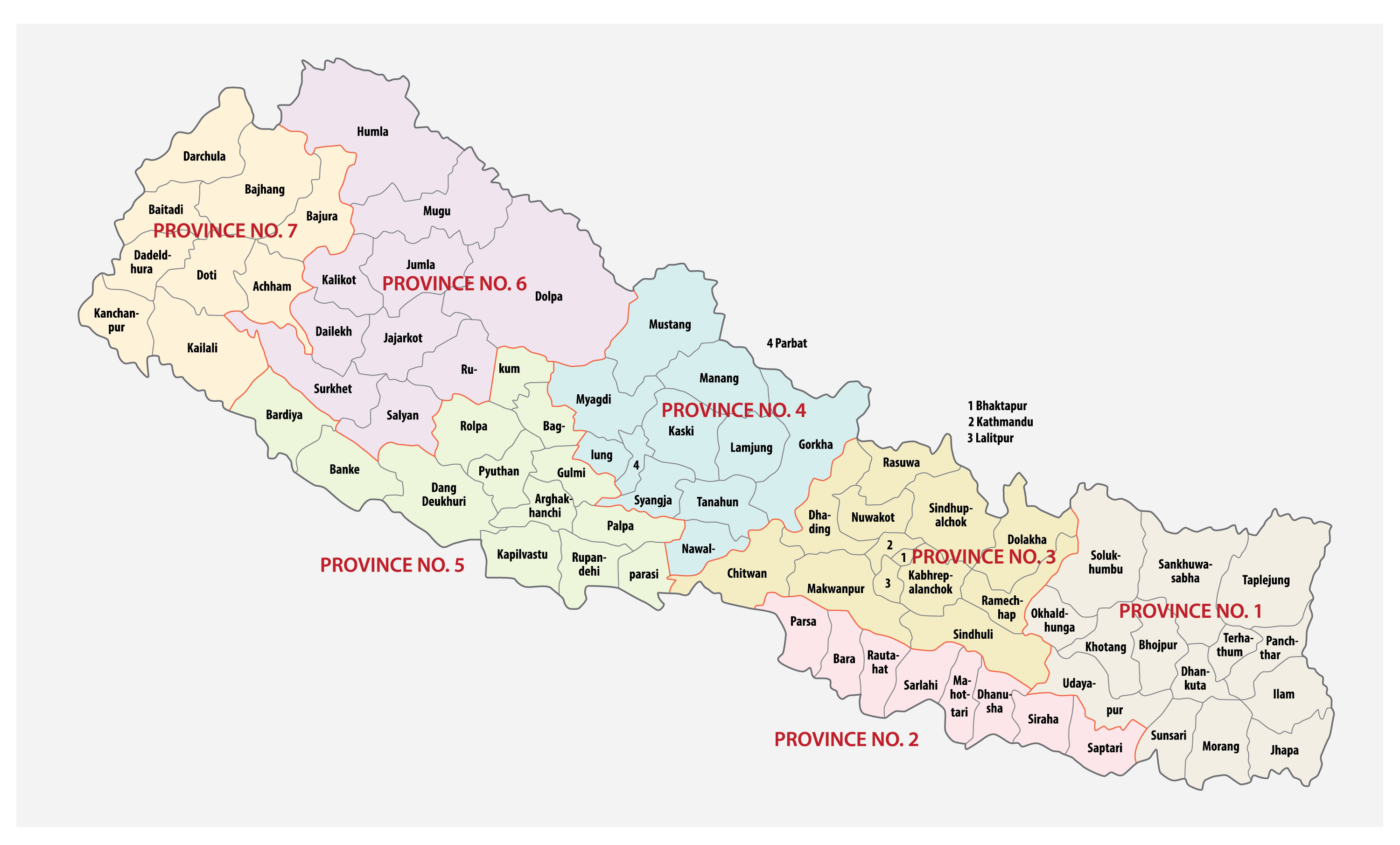 cap nhat 2024 ban do hanh chinh dat nuoc nepal nepal map phong to nam 2023 73236 12