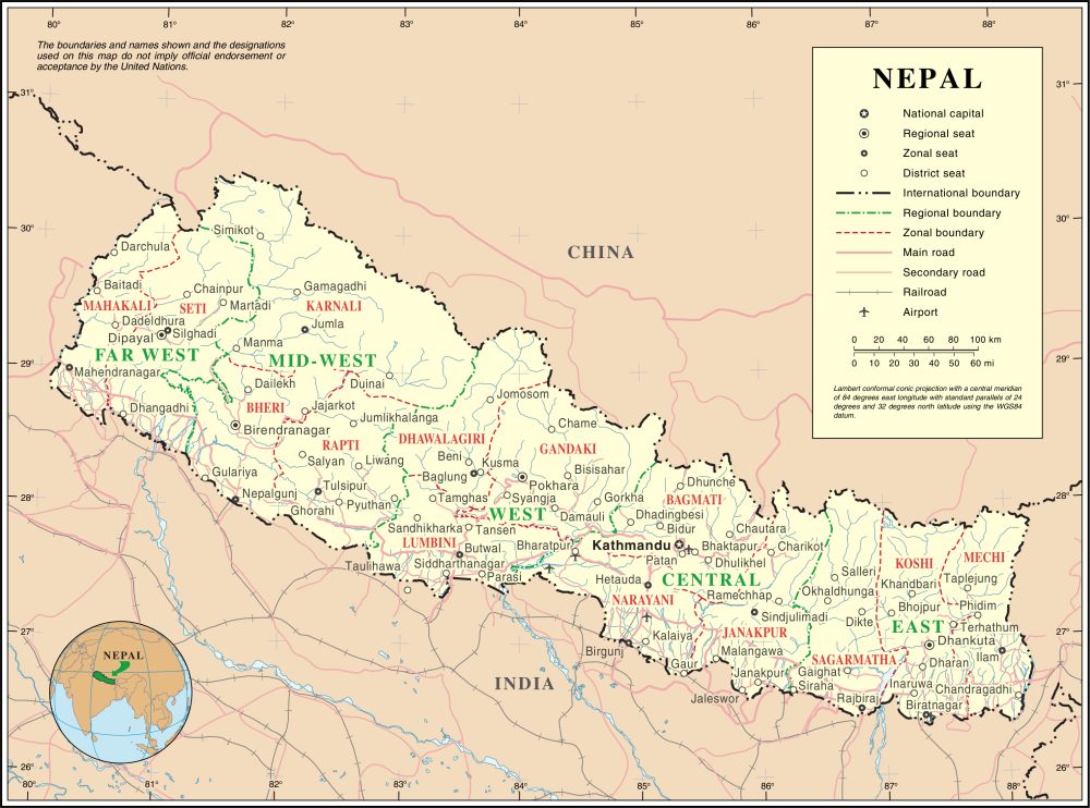 cap nhat 2024 ban do hanh chinh dat nuoc nepal nepal map phong to nam 2023 73236 7