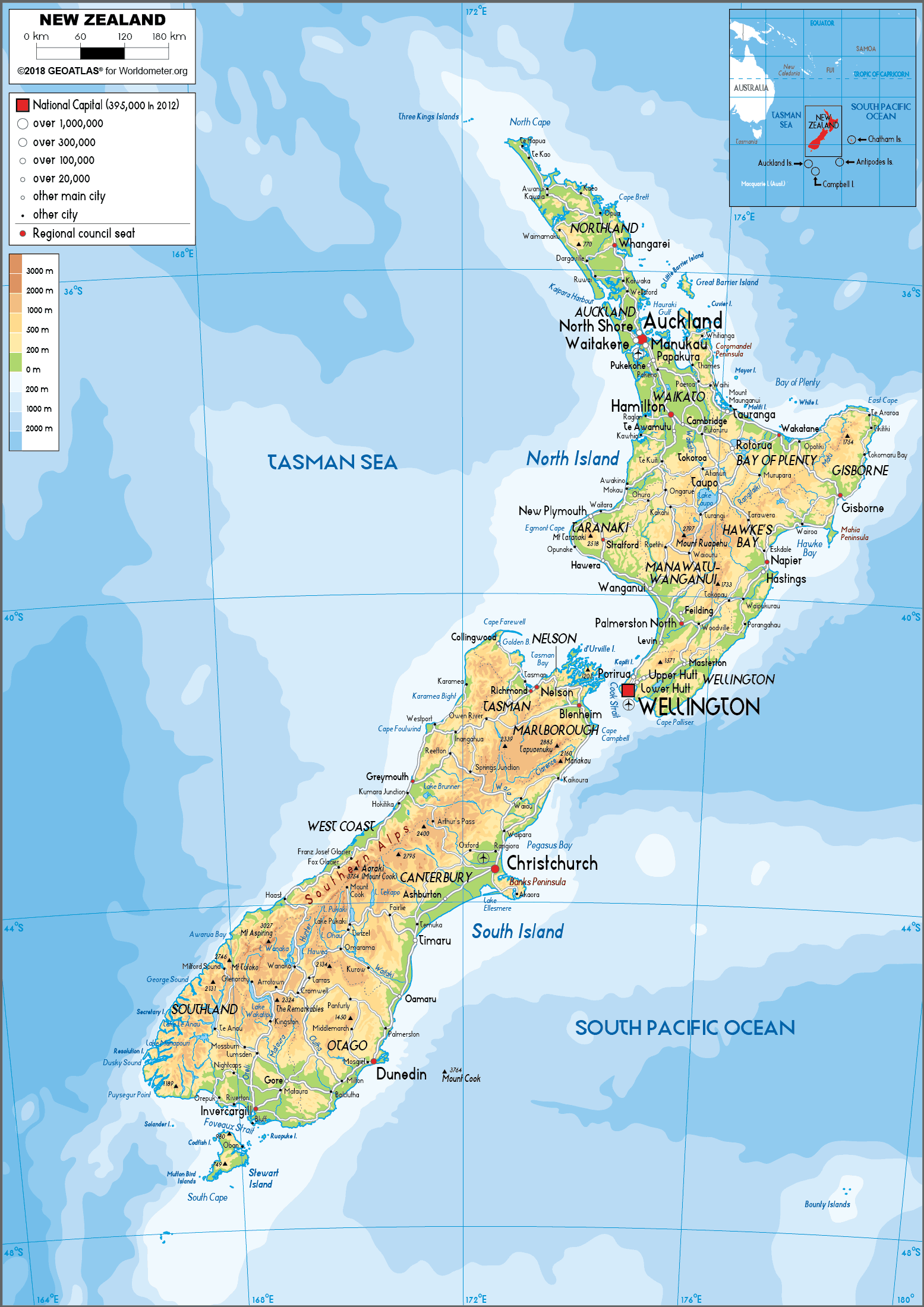 cap nhat 2024 ban do hanh chinh dat nuoc new zealand new zealand map phong to nam 2023 73234 8