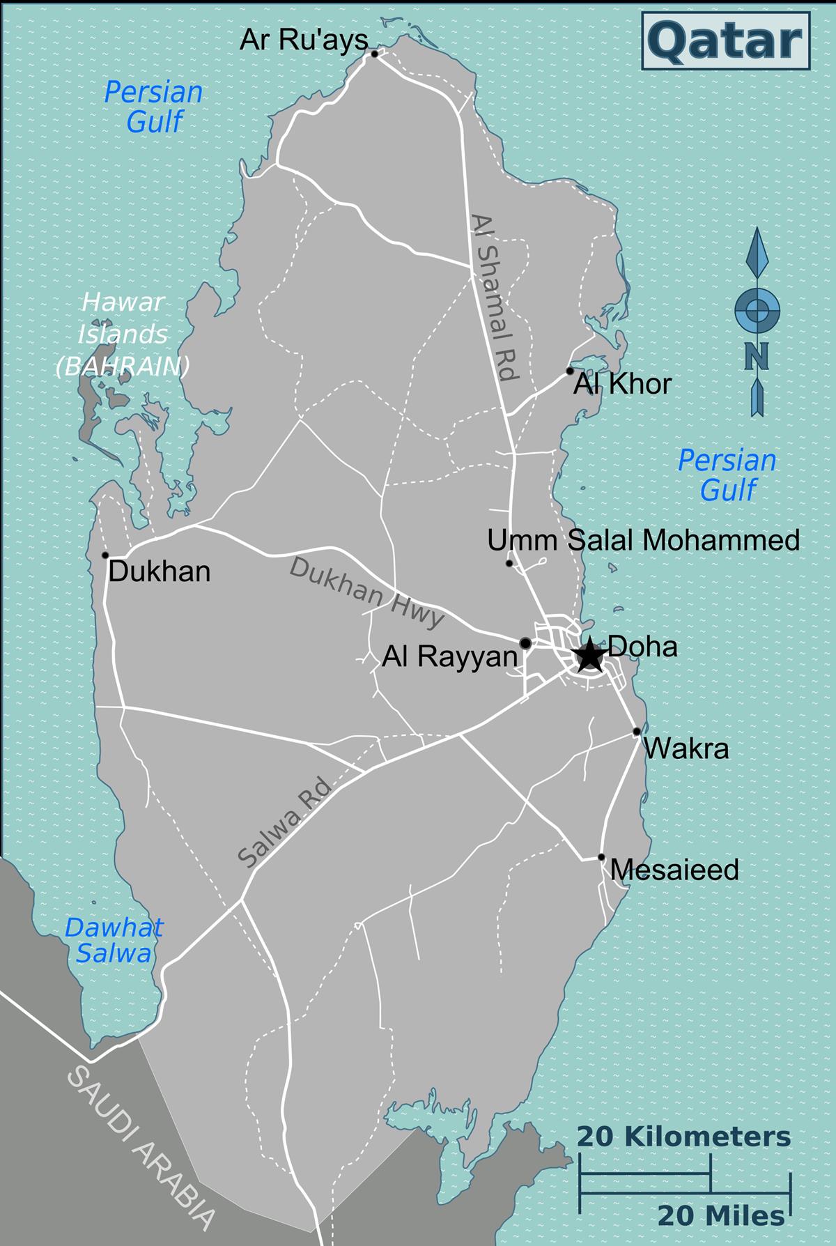 cap nhat 2024 ban do hanh chinh dat nuoc qatar qatar map phong to nam 2024 73232 8