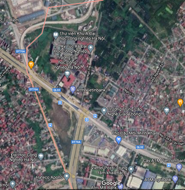 Đất dính quy hoạch ở phường Minh Khai, Bắc Từ Liêm, Hà Nội