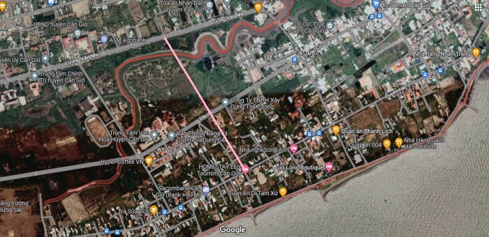 Đường dự kiến sẽ mở theo quy hoạch ở thị trấn Cần Thạnh, huyện Cần Giờ, TP HCM (phần 3) Đường dự kiến sẽ mở theo quy hoạch ở thị trấn Cần Thạnh, huyện Cần Giờ, TP HCM (phần 3)