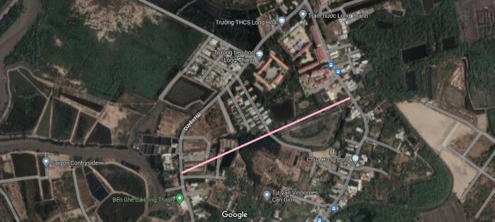 Đường dự kiến sẽ mở theo quy hoạch ở xã Long Hoà, huyện Cần Giờ, TP HCM (phần 5) Đường dự kiến sẽ mở theo quy hoạch ở xã Long Hoà, huyện Cần Giờ, TP HCM (phần 5)