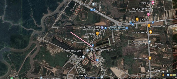 Đường dự kiến sẽ mở theo quy hoạch ở xã Long Hoà, huyện Cần Giờ, TP HCM (phần 6) Đường dự kiến sẽ mở theo quy hoạch ở xã Long Hoà, huyện Cần Giờ, TP HCM (phần 6)
