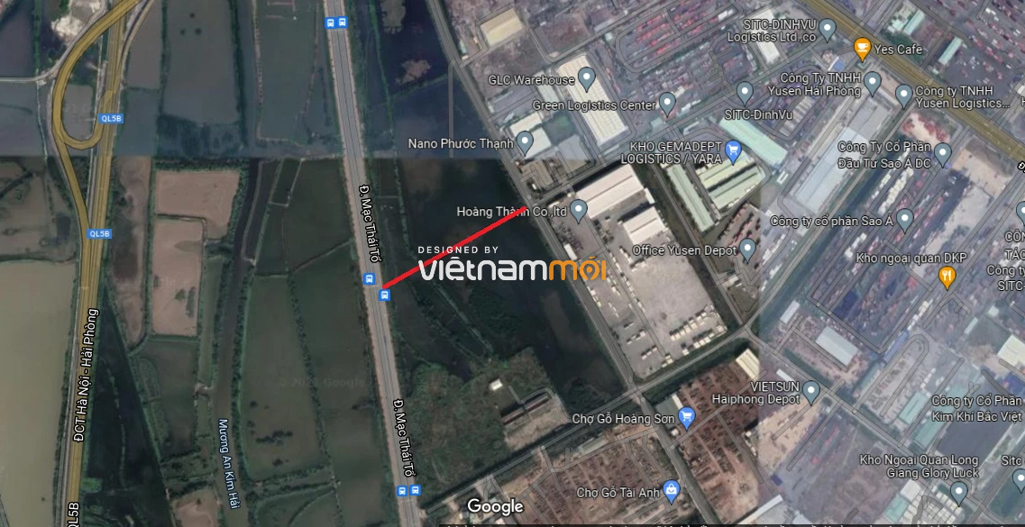 Đường sẽ mở ở phường Đông Hải 2, quận Hải An, Hải Phòng Đường sẽ mở ở phường Đông Hải 2, quận Hải An, Hải Phòng