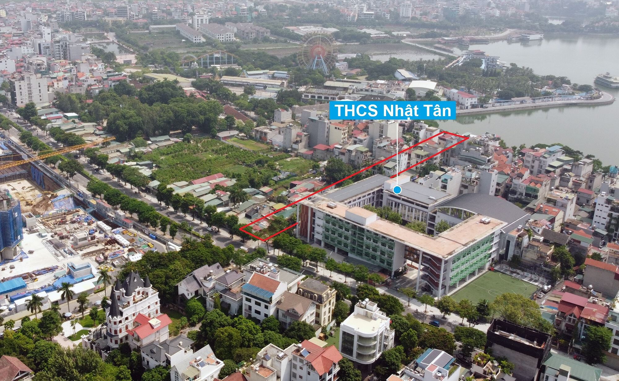 Đường sẽ mở theo quy hoạch ở phường Nhật Tân, Tây Hồ, Hà Nội (phần 1) Đường sẽ mở theo quy hoạch ở phường Nhật Tân, Tây Hồ, Hà Nội (phần 1)