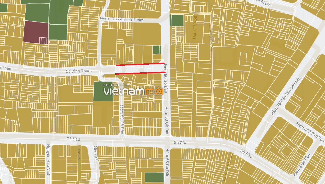 Đường sẽ mở theo quy hoạch ở phường Tân Quý, quận Tân Phú, TP HCM (phần 1) Đường sẽ mở theo quy hoạch ở phường Tân Quý, quận Tân Phú, TP HCM (phần 1)