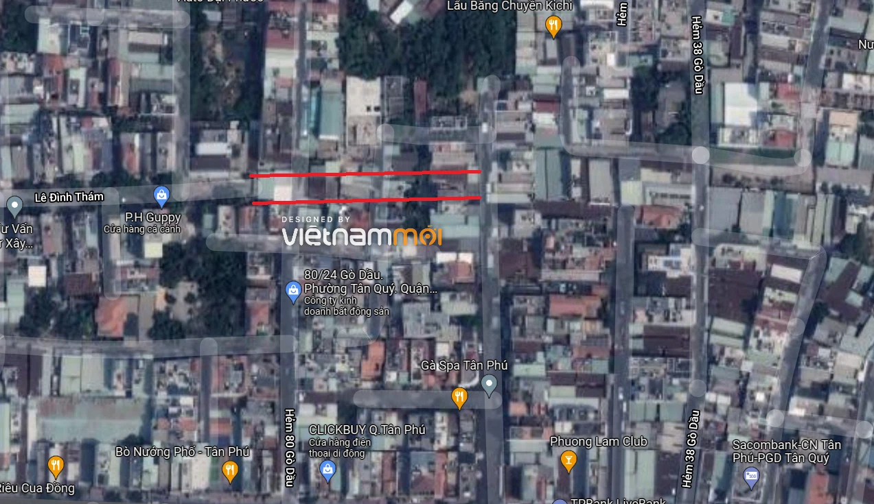 Đường sẽ mở theo quy hoạch ở phường Tân Quý, quận Tân Phú, TP HCM (phần 1) Đường sẽ mở theo quy hoạch ở phường Tân Quý, quận Tân Phú, TP HCM (phần 1)
