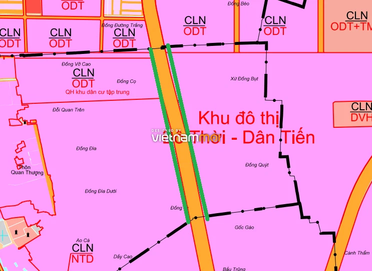 Đường sẽ mở theo quy hoạch ở thị trấn Khoái Châu, huyện Khoái Châu, tỉnh Hưng Yên (phần 1)