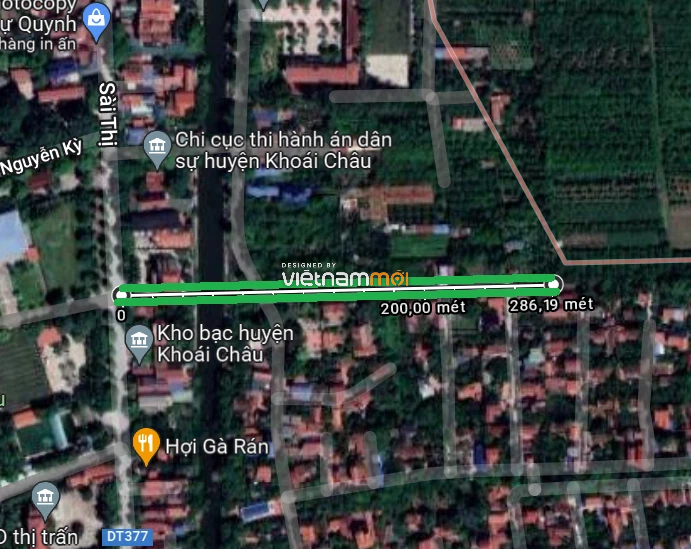 Đường sẽ mở theo quy hoạch ở thị trấn Khoái Châu, huyện Khoái Châu, tỉnh Hưng Yên (phần 1)