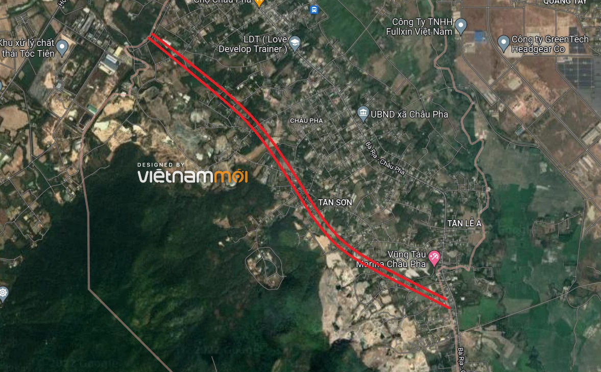 Đường sẽ mở theo quy hoạch ở xã Châu Pha, TX Phú Mỹ, tỉnh Bà Rịa - Vũng Tàu (phần 1) Đường sẽ mở theo quy hoạch ở xã Châu Pha, TX Phú Mỹ, tỉnh Bà Rịa - Vũng Tàu (phần 1)