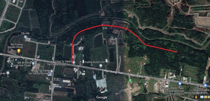 Đường sẽ mở theo quy hoạch ở xã Long Thới, huyện Nhà Bè, TP HCM (phần 7) Đường sẽ mở theo quy hoạch ở xã Long Thới, huyện Nhà Bè, TP HCM (phần 7)