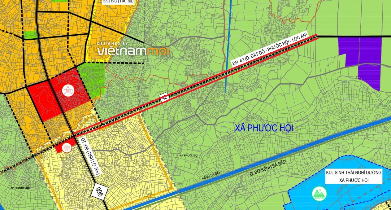 Đường sẽ mở theo quy hoạch ở xã Phước Hội, huyện Đất Đỏ, tỉnh Bà Rịa - Vũng Tàu (phần 1) Đường sẽ mở theo quy hoạch ở xã Phước Hội, huyện Đất Đỏ, tỉnh Bà Rịa - Vũng Tàu (phần 1)