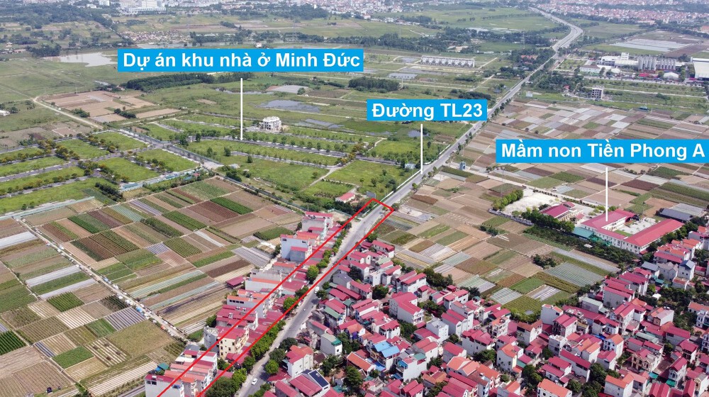Đường sẽ mở theo quy hoạch ở xã Tiền Phong, Mê Linh, Hà Nội (phần 4) Đường sẽ mở theo quy hoạch ở xã Tiền Phong, Mê Linh, Hà Nội (phần 4)