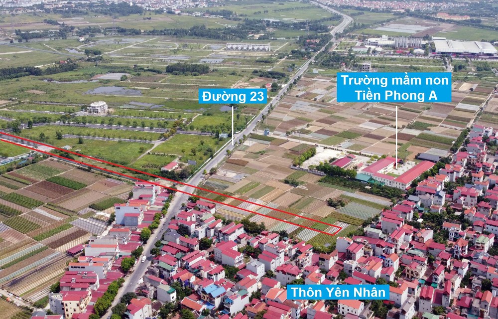 Đường sẽ mở theo quy hoạch ở xã Tiền Phong, Mê Linh, Hà Nội (phần 4) Đường sẽ mở theo quy hoạch ở xã Tiền Phong, Mê Linh, Hà Nội (phần 4)