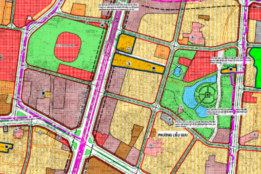 Bản đồ quy hoạch giao thông phường Liễu Giai, Ba Đình, Hà Nội
