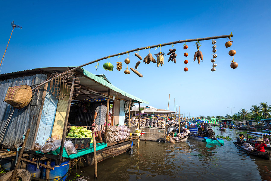 Khám phá Chợ nổi Ngã Năm và không khí nhộn nhịp sáng tinh mơ 8