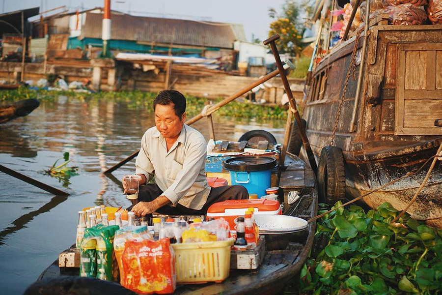 Khám phá Chợ nổi Ngã Năm và không khí nhộn nhịp sáng tinh mơ 6