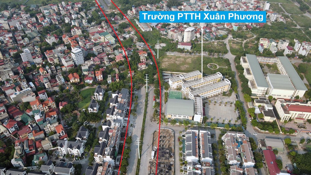 Những tuyến đường đang và sẽ mở qua khu đô thị sinh thái Xuân Phương Những tuyến đường đang và sẽ mở qua khu đô thị sinh thái Xuân Phương