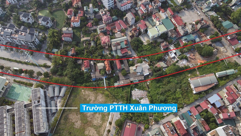 Những tuyến đường đang và sẽ mở qua khu đô thị sinh thái Xuân Phương Những tuyến đường đang và sẽ mở qua khu đô thị sinh thái Xuân Phương