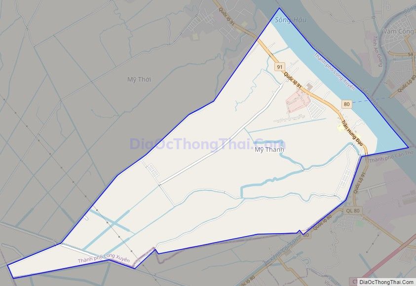 Phường Mỹ Thạnh, TP Long Xuyên – Quy hoạch – Bản đồ – Tổng quan Phường Mỹ Thạnh, TP Long Xuyên – Quy hoạch – Bản đồ – Tổng quan