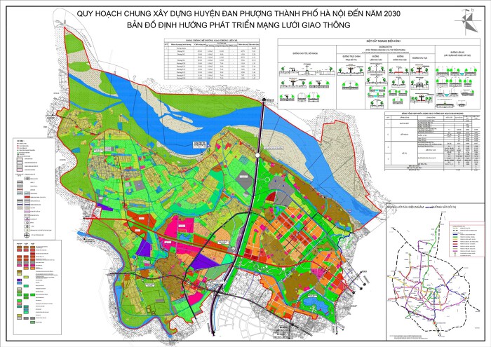 Quy hoạch chung xây dựng huyện Đan Phượng đến năm 2030 Quy hoạch chung xây dựng huyện Đan Phượng đến năm 2030
