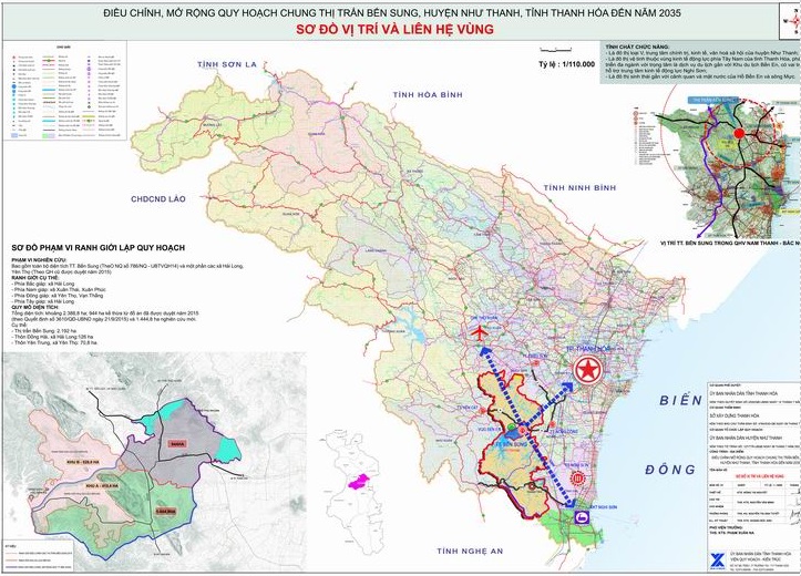 Quy hoạch mở rộng thị trấn Bến Sung, huyện Như Thanh, tỉnh Thanh Hóa Quy hoạch mở rộng thị trấn Bến Sung, huyện Như Thanh, tỉnh Thanh Hóa