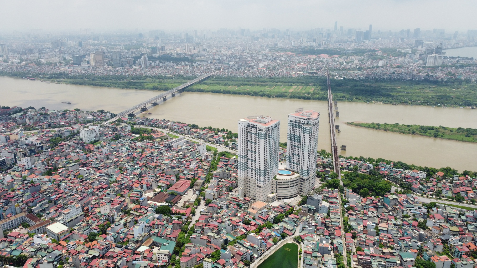 Quy hoạch phân khu sông Hồng: 5 khu dân cư dự kiến di dời, 26 KDC giữ nguyên Quy hoạch phân khu sông Hồng: 5 khu dân cư dự kiến di dời, 26 KDC giữ nguyên
