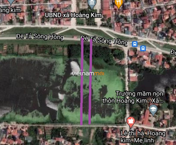 Đường sẽ mở ở xã Hoàng Kim, Mê Linh, Hà Nội - Ảnh 2.