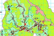 Bản đồ quy hoạch sử dụng đất huyện Lâm Bình tỉnh Tuyên Quang đến năm 2030