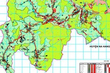 Bản đồ quy hoạch giao thông huyện Lâm Bình, tỉnh Tuyên Quang đến năm 2030