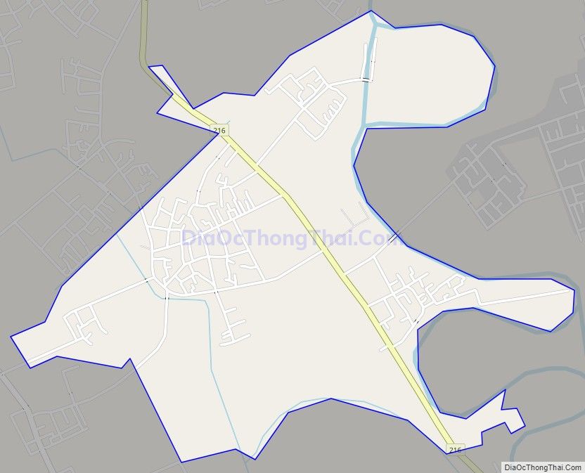 Bản đồ giao thông xã An Dục, huyện Quỳnh Phụ