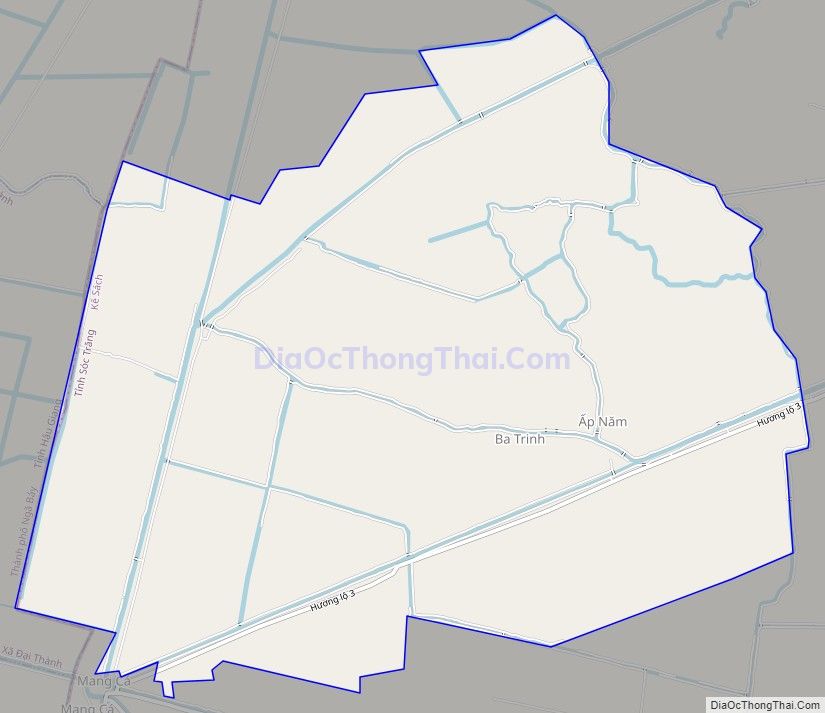 Xã Ba Trinh, huyện Kế Sách – Quy hoạch – Bản đồ – Tổng quan Xã Ba Trinh, huyện Kế Sách – Quy hoạch – Bản đồ – Tổng quan